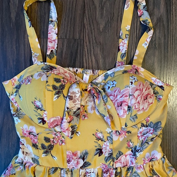 Xhilaration Floral Summer Dress NWOT - Picture 3 of 8